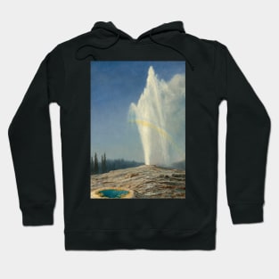 Old Faithful by Albert Bierstadt Hoodie